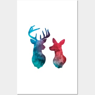 deer Posters and Art